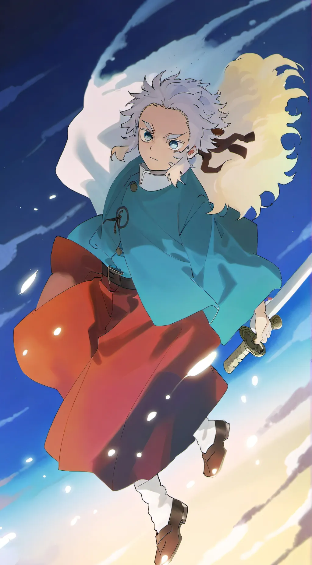 ai character: DEMON SLAYER background