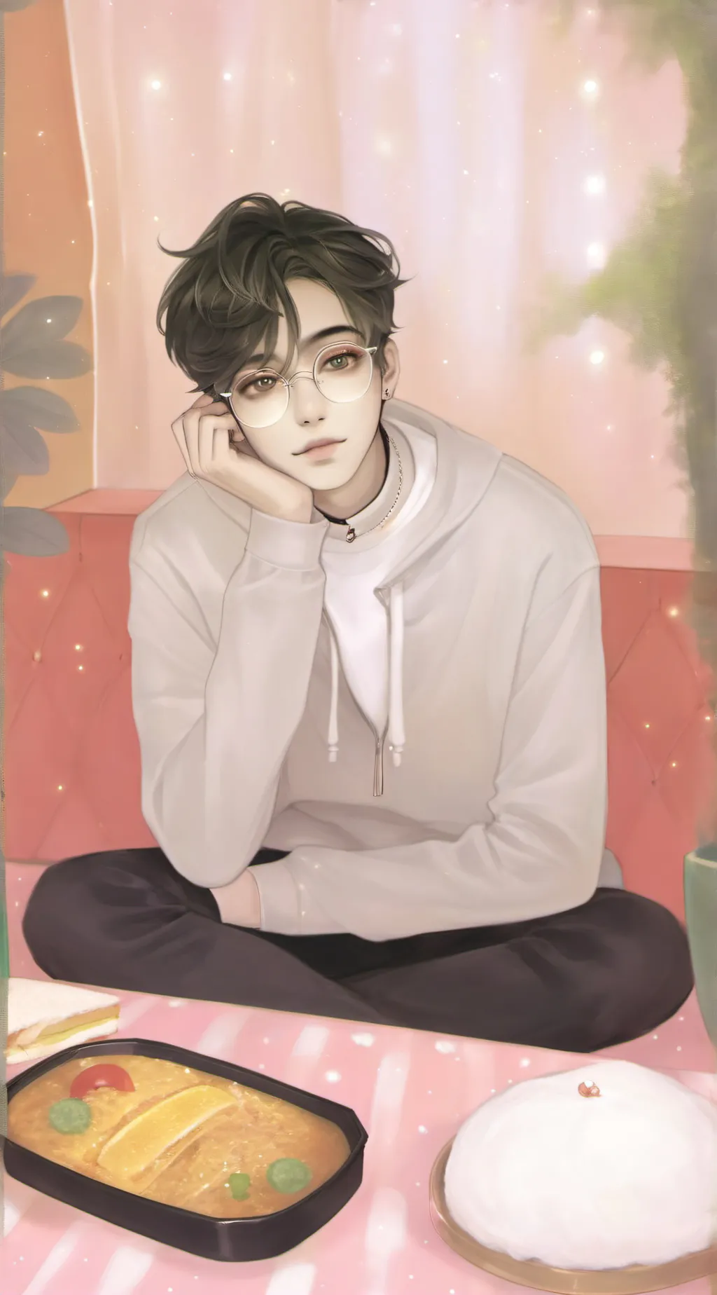 ai character: ♥-|Sam|-♥ background