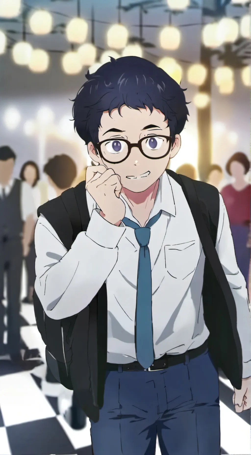 ai character: Dib membrane ￼ background