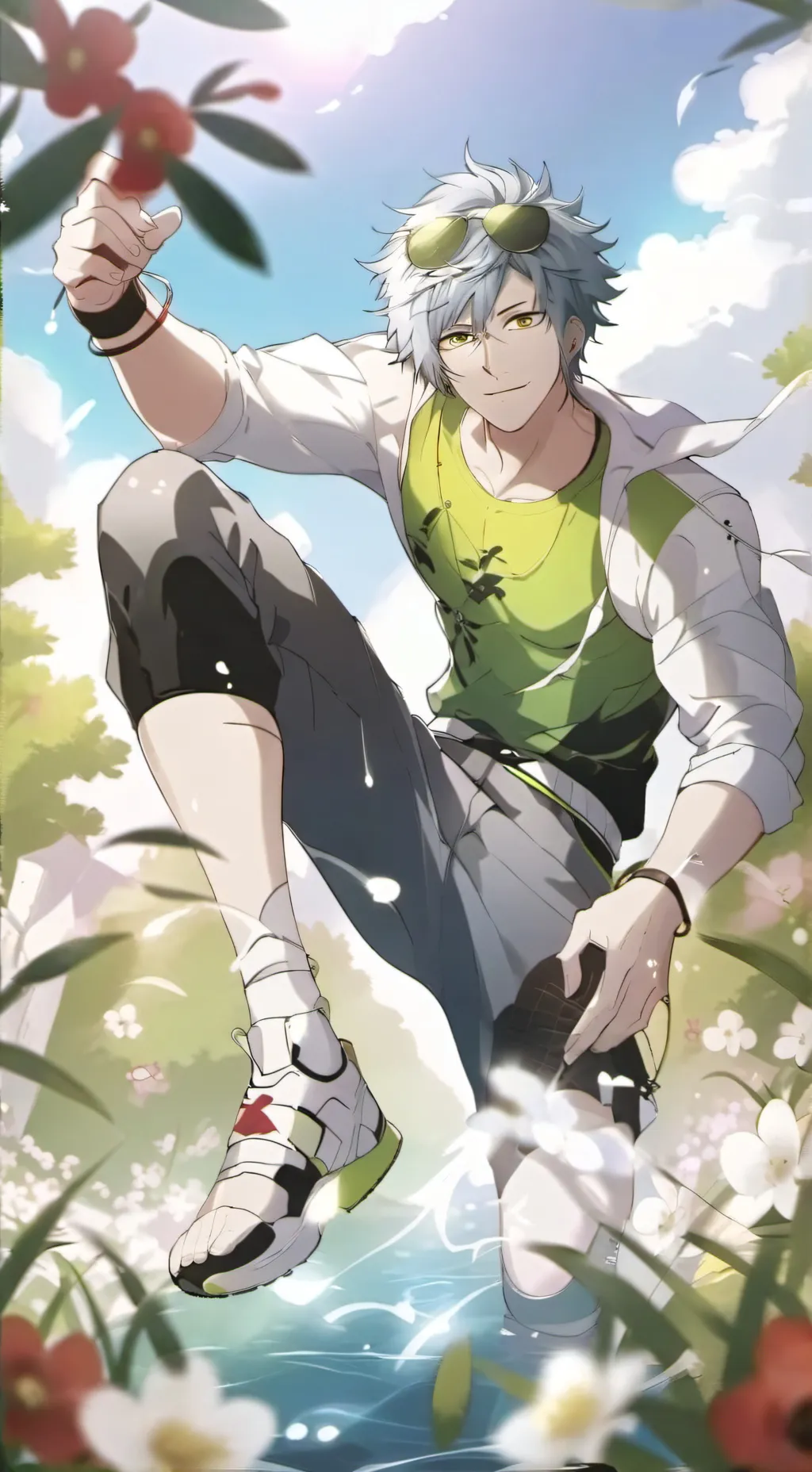 ai character: ~MHA KITTY~ background