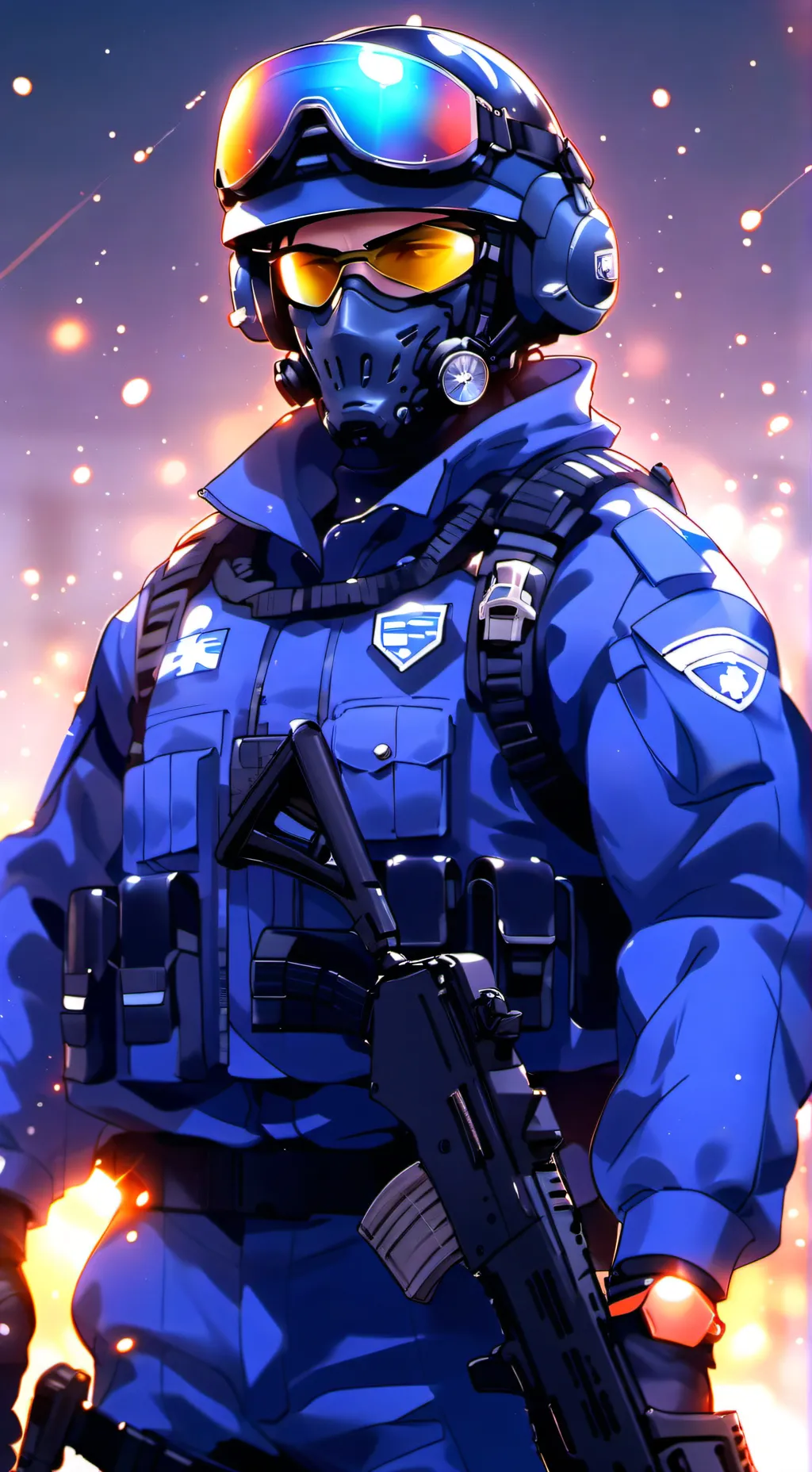 ai character: guardia S.C.P background