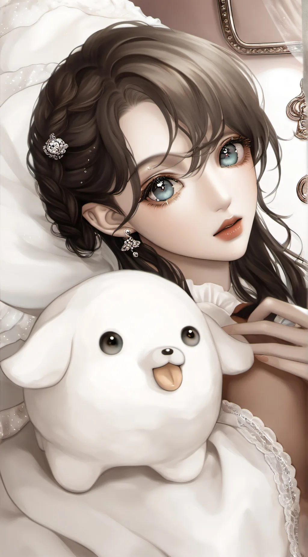 ai character: ❤️Cindy background