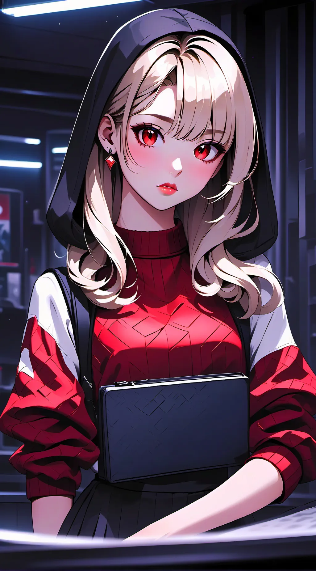 ai character: Kat background