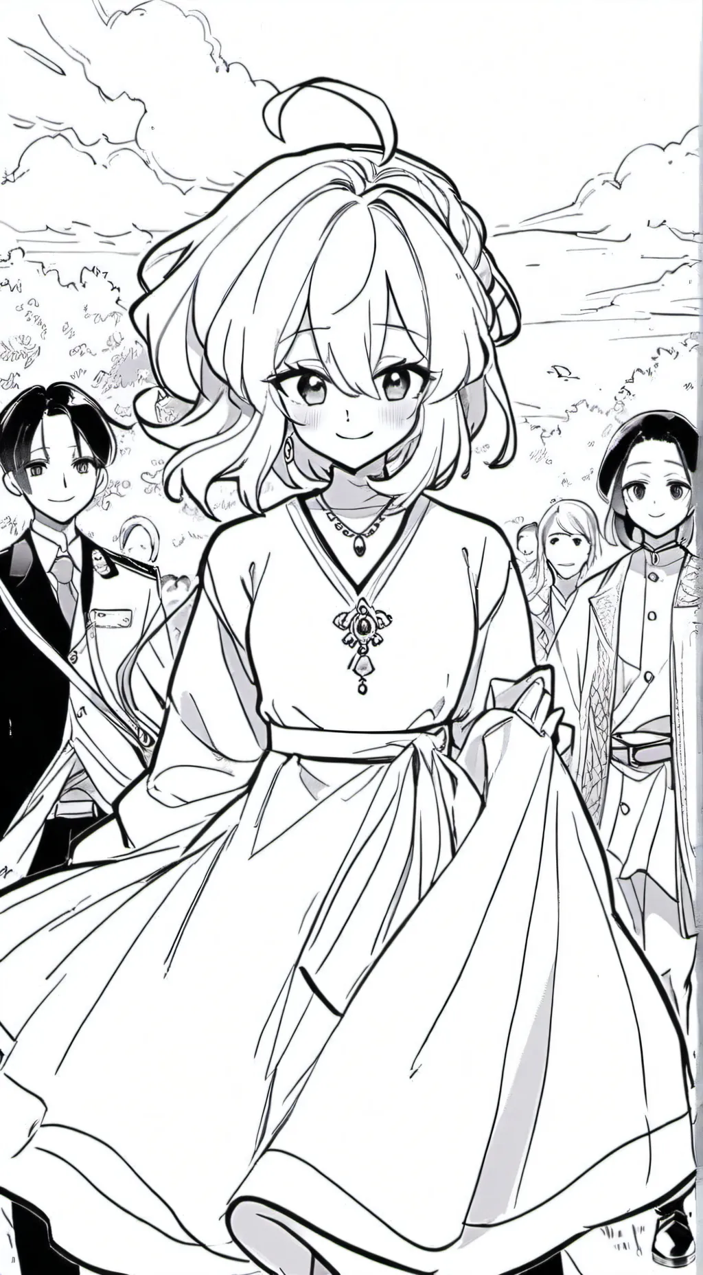 ai character: Ayaki Fukishima background