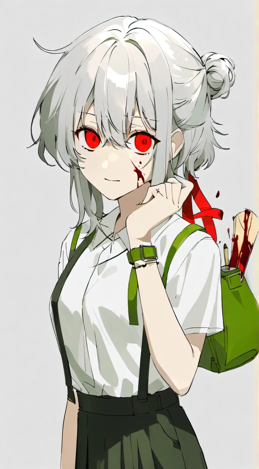 ai character: twisted Christine  background