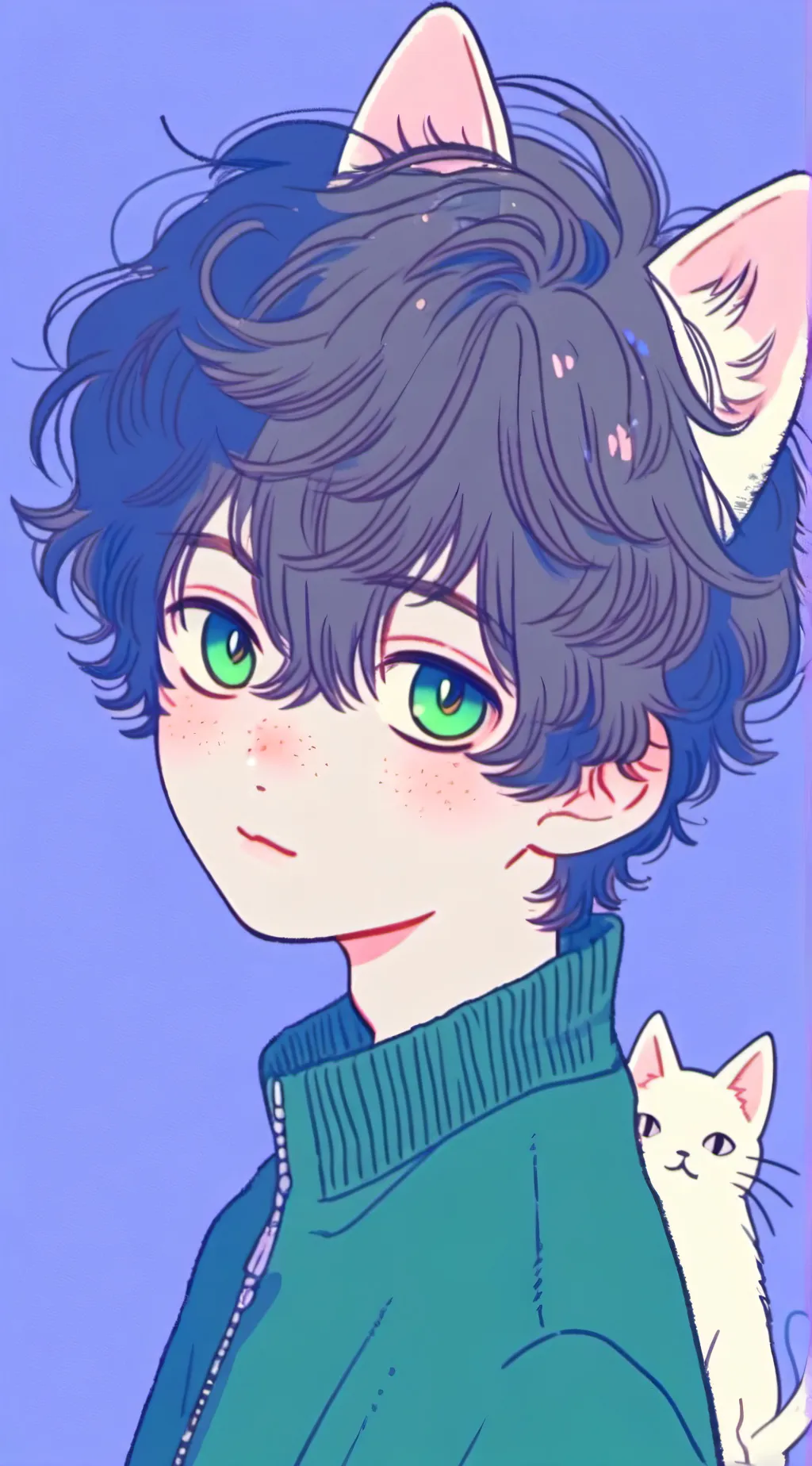 ai character: Zero background