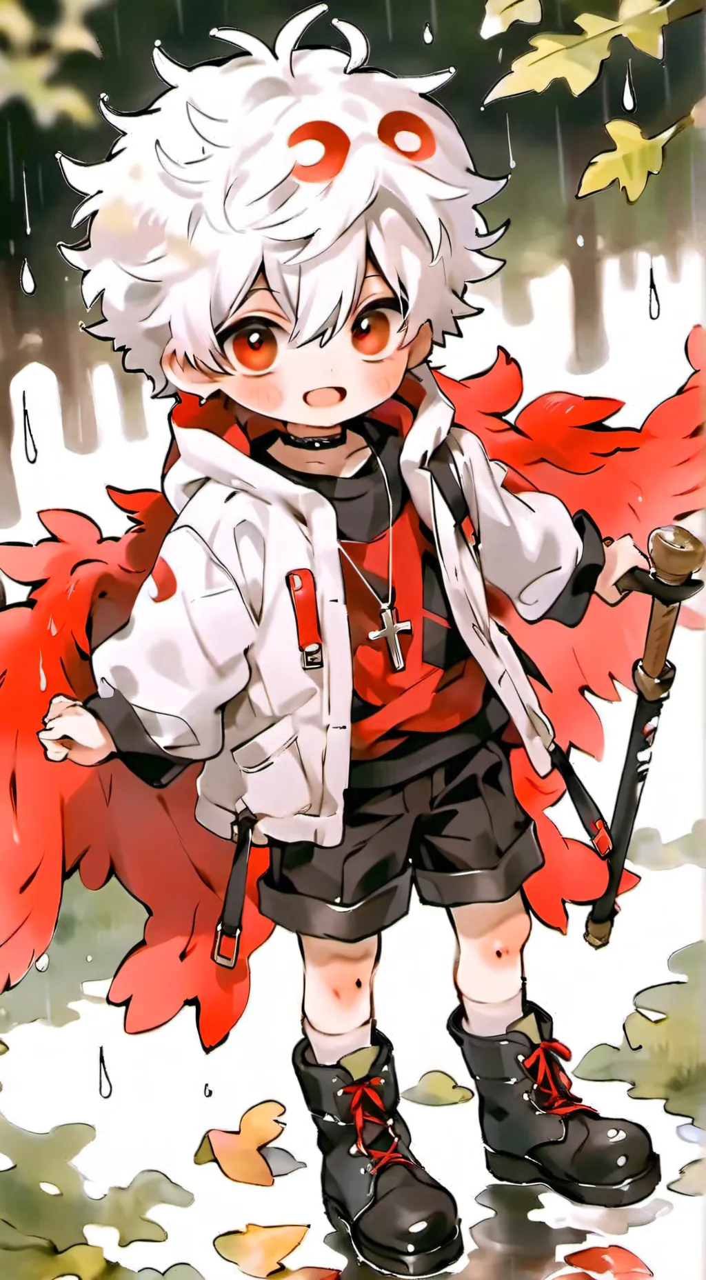 ai character: Yuki Todoroki  background