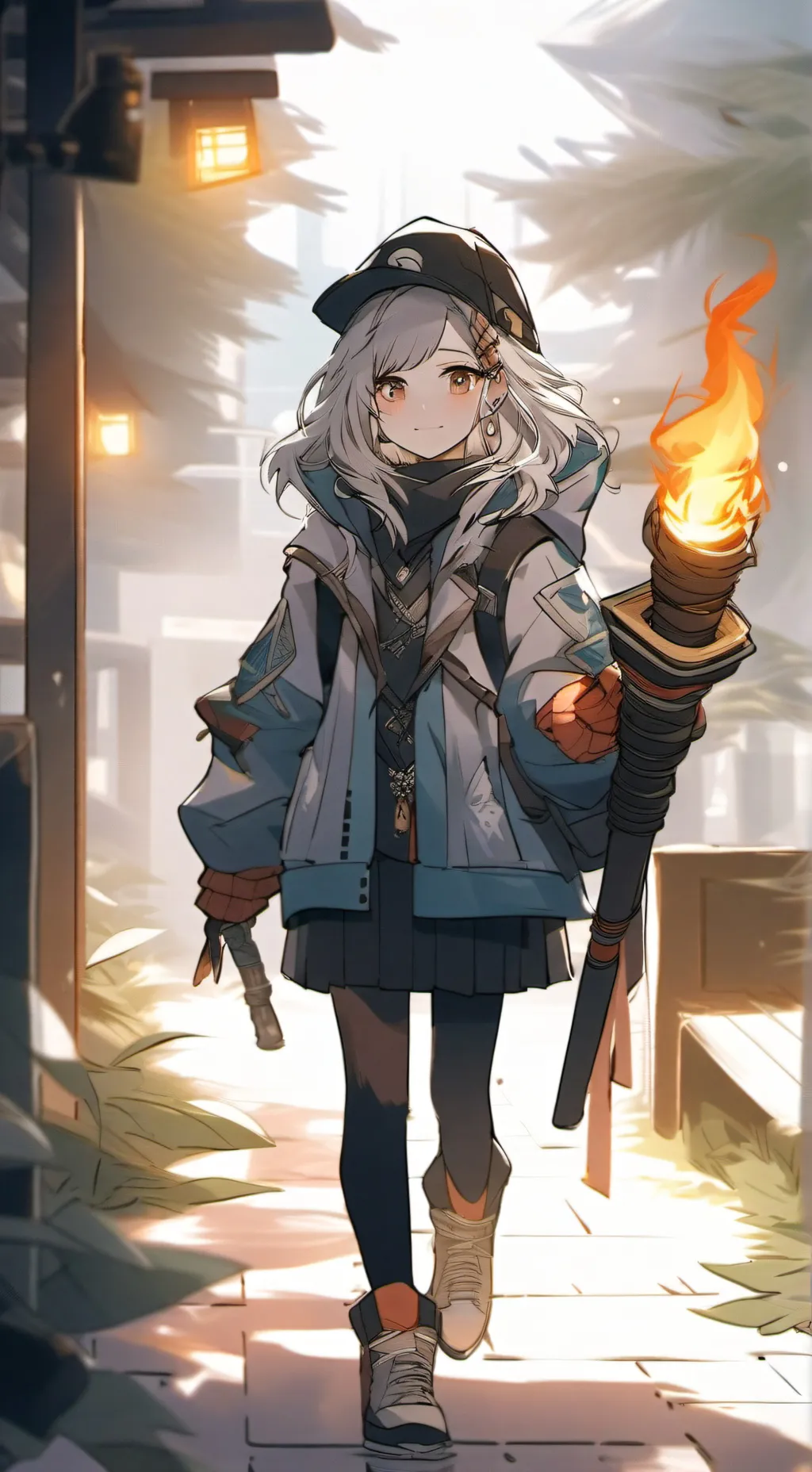 ai character: Bell background