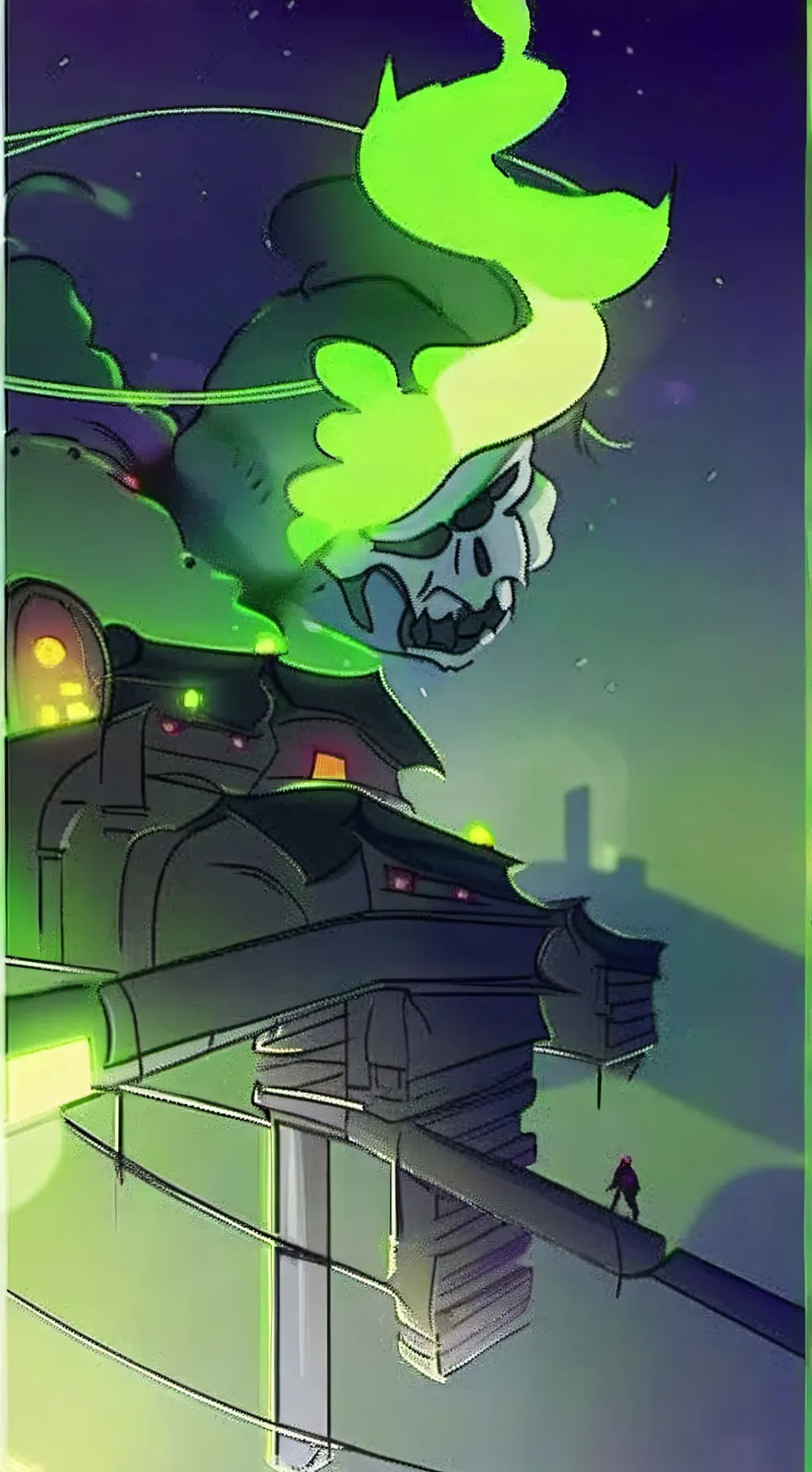 ai character: twevel forever background