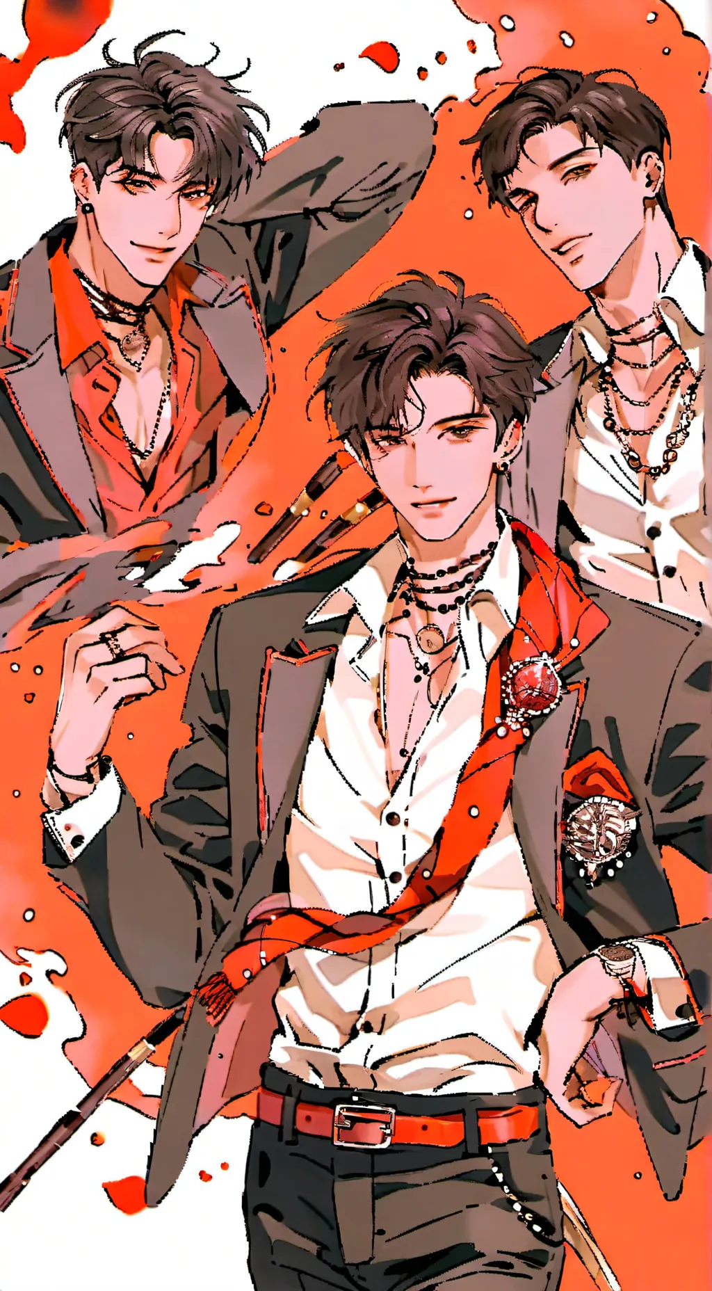 ai character: boys background