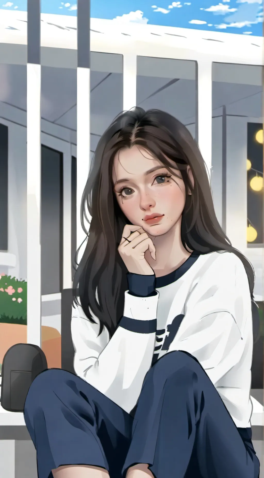 ai character: yandere background