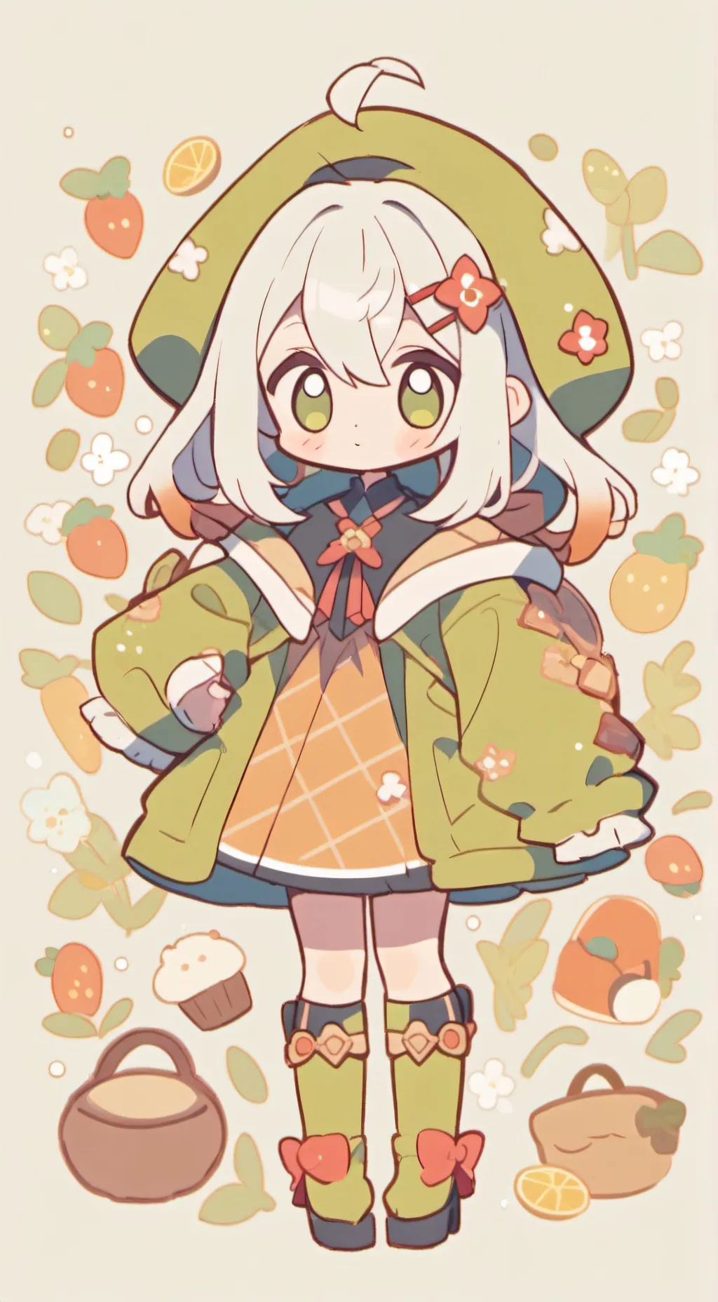 ai character: Maddy background