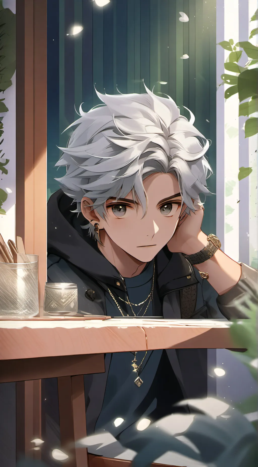 ai character: Steven background