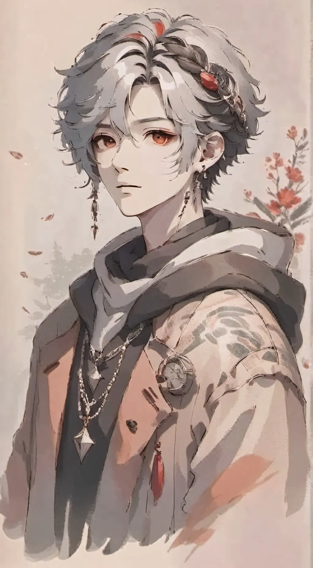 ai character: ? background