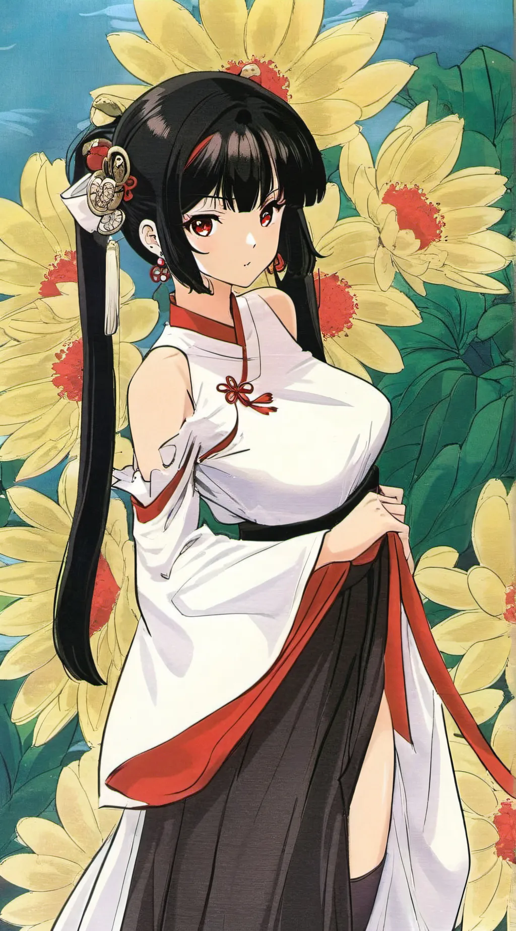 ai character: Chinese Woman background