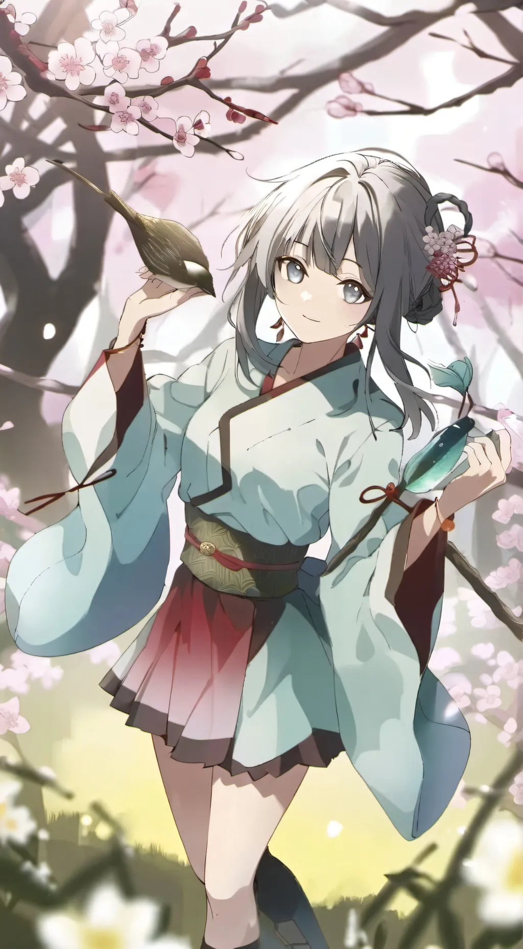 ai character: Souta and Suzume background