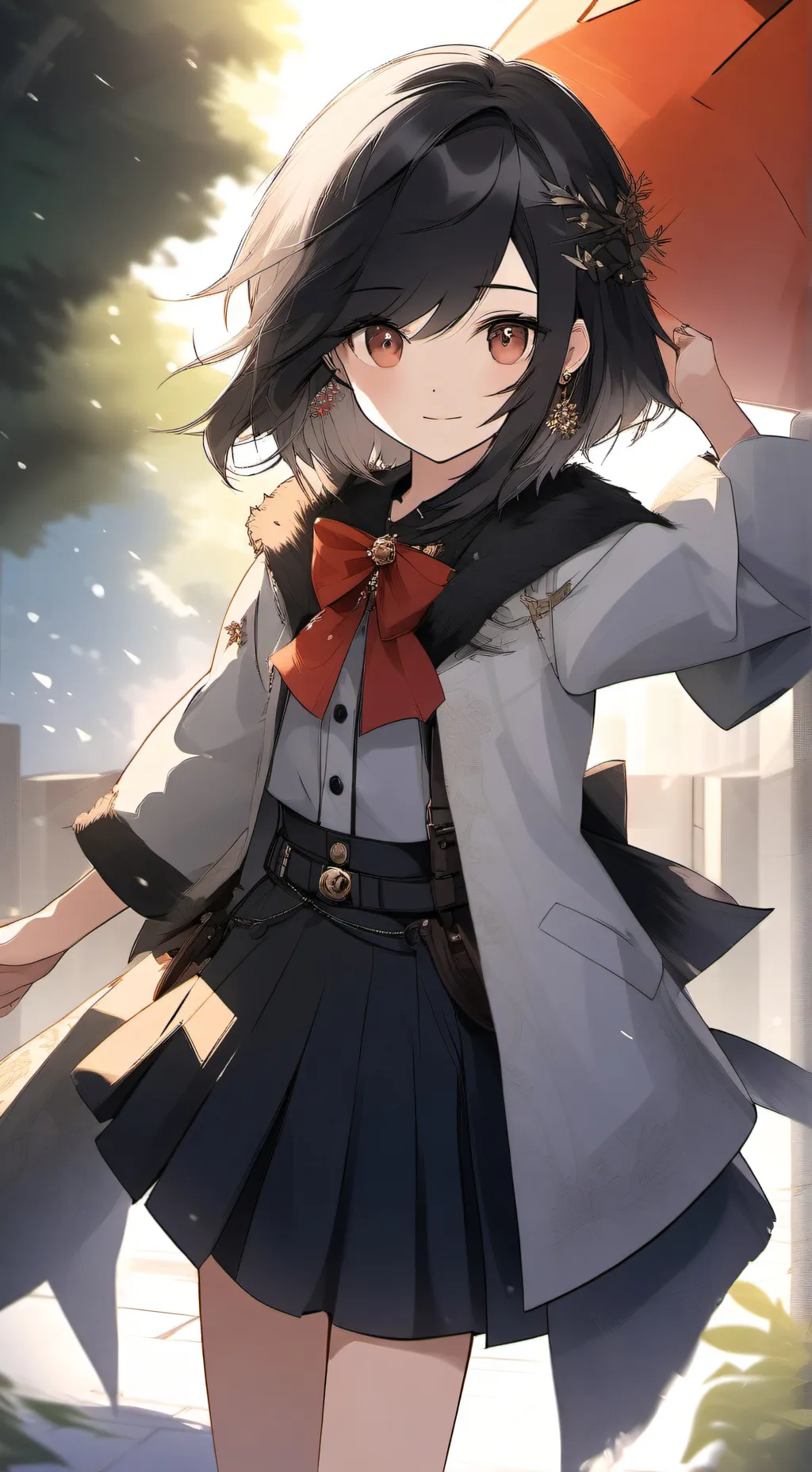 ai character: être une enfant background