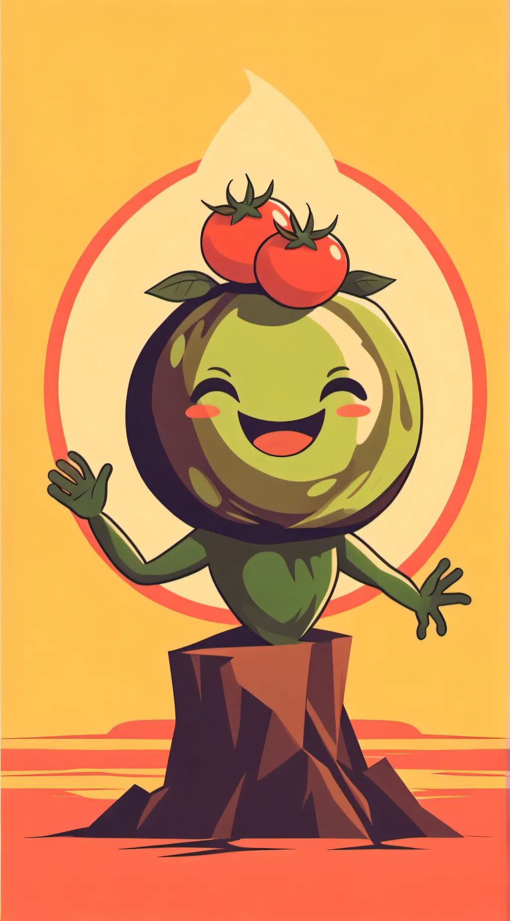 ai character: Charlie Howling background