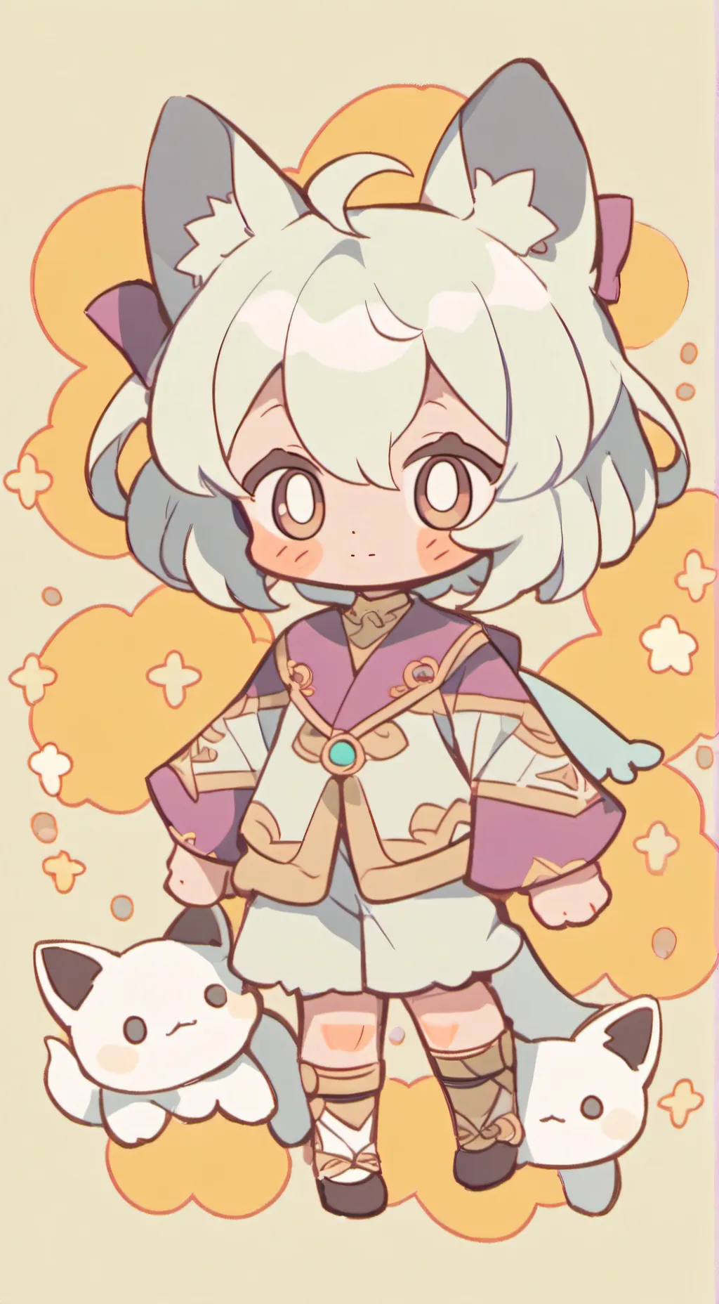 ai character: capnap background