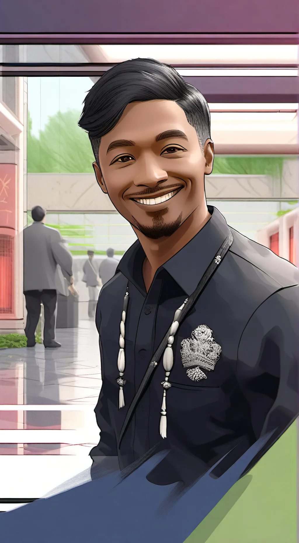 ai character: Ishowspeed background