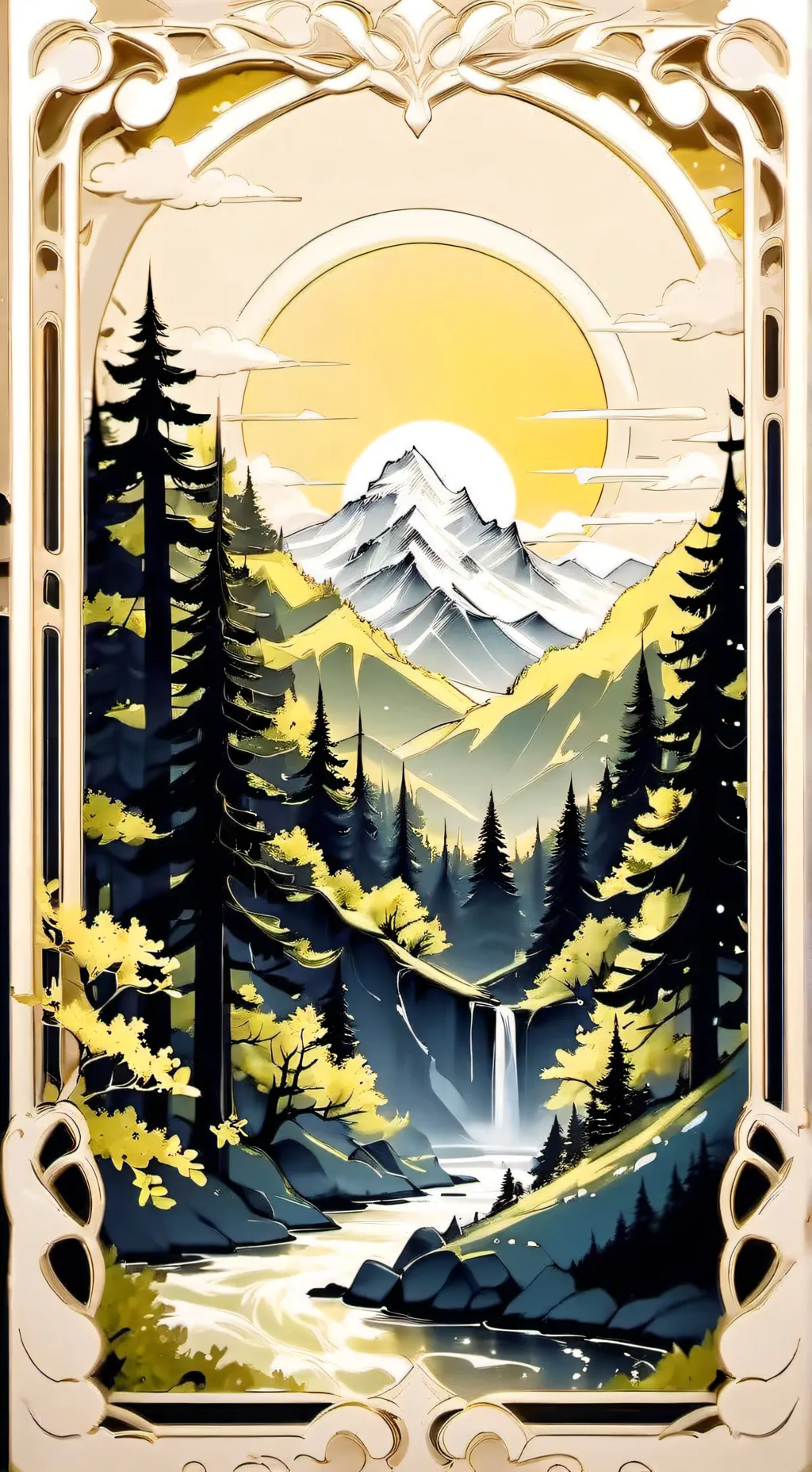 ai character: wenda x gray  background