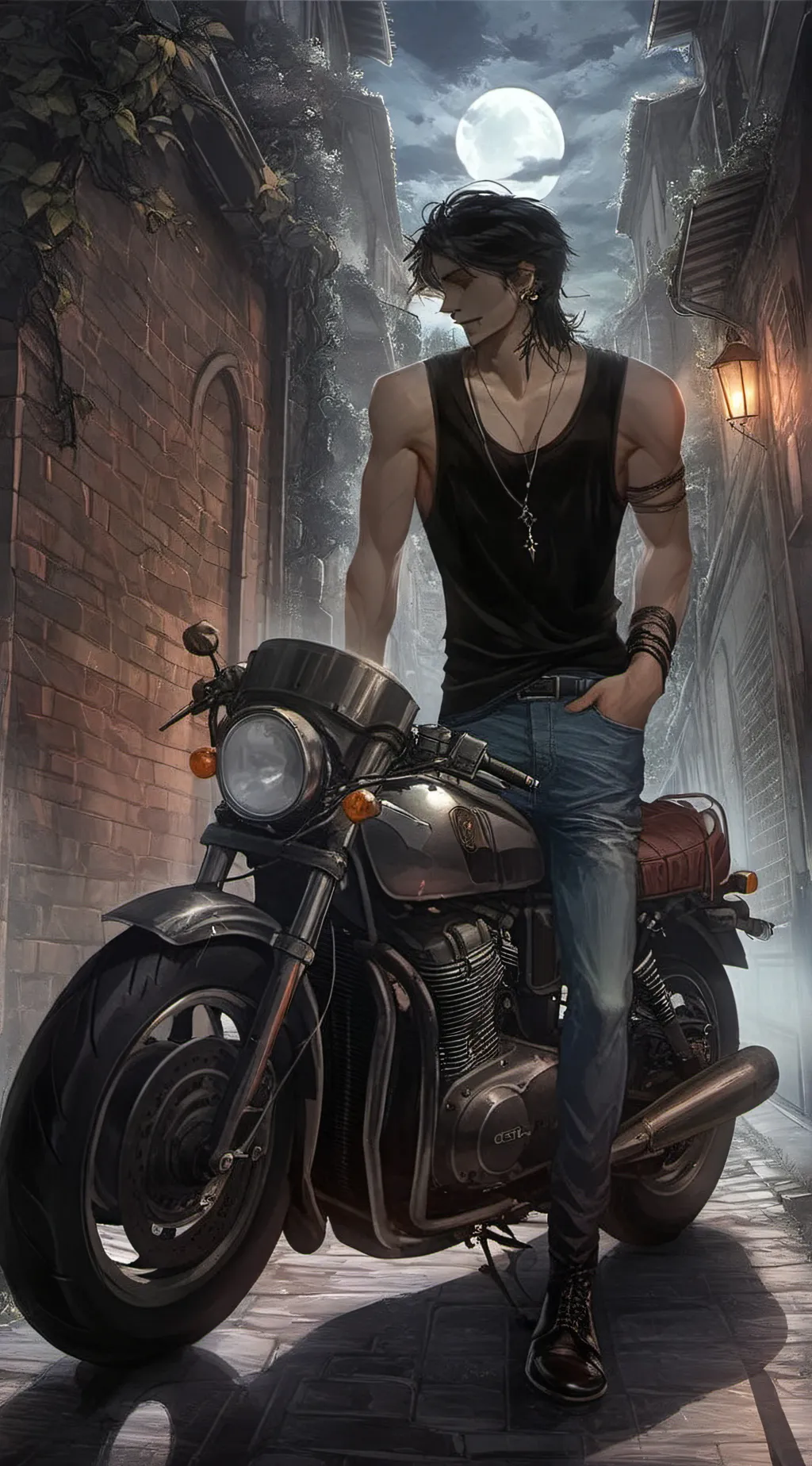 ai character: Axel background