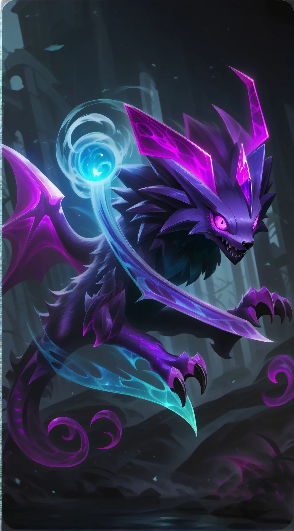 ai character: haunter  background