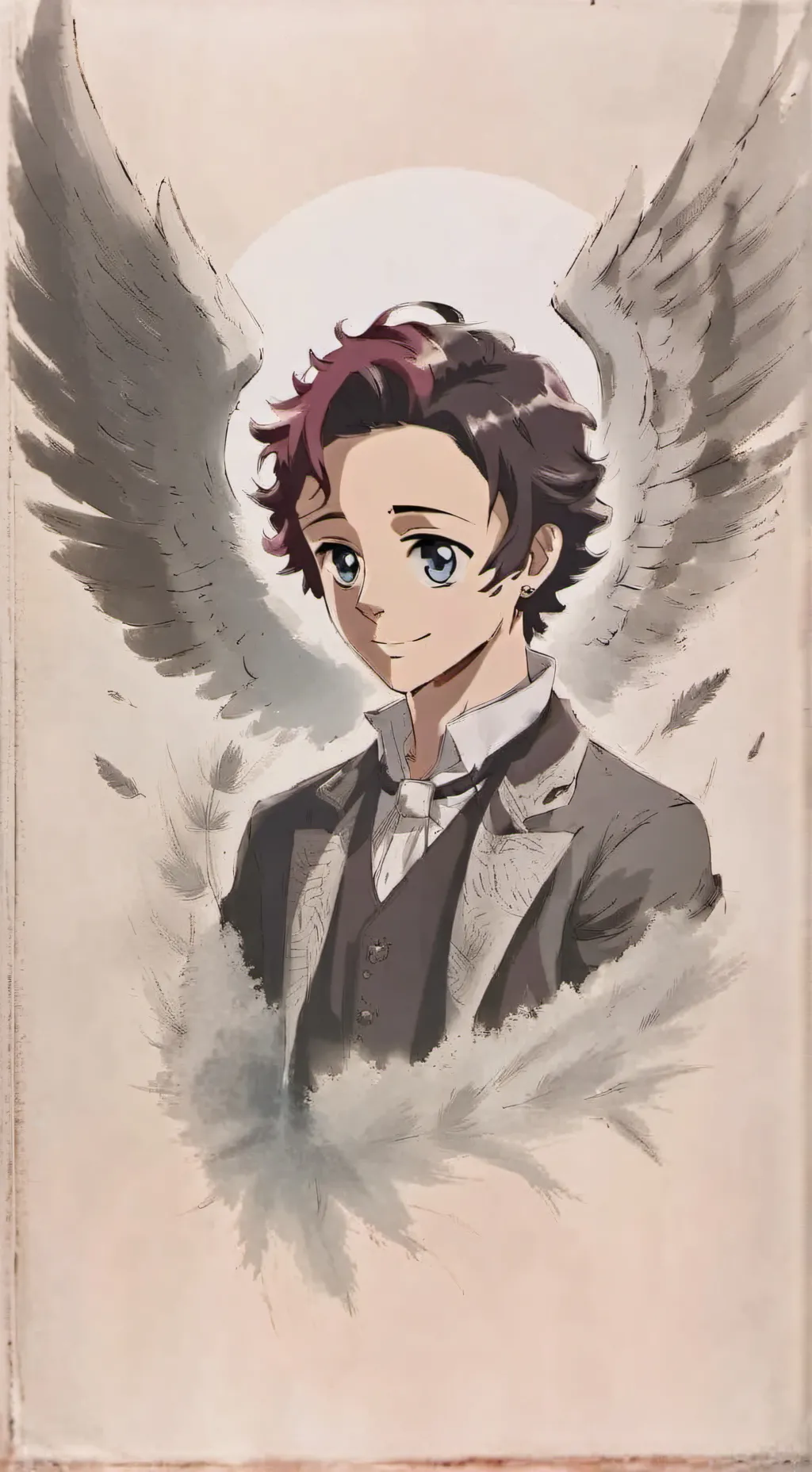 ai character: Ash background