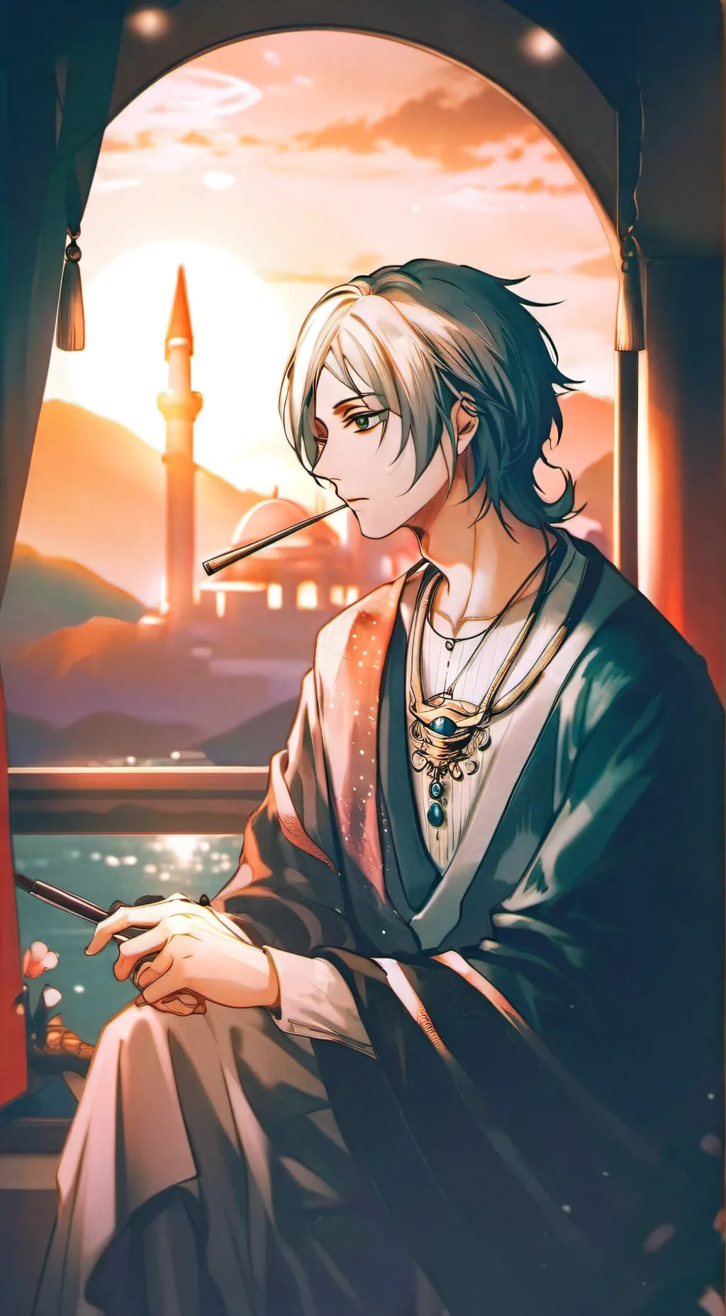 ai character: Michael Kaiser background