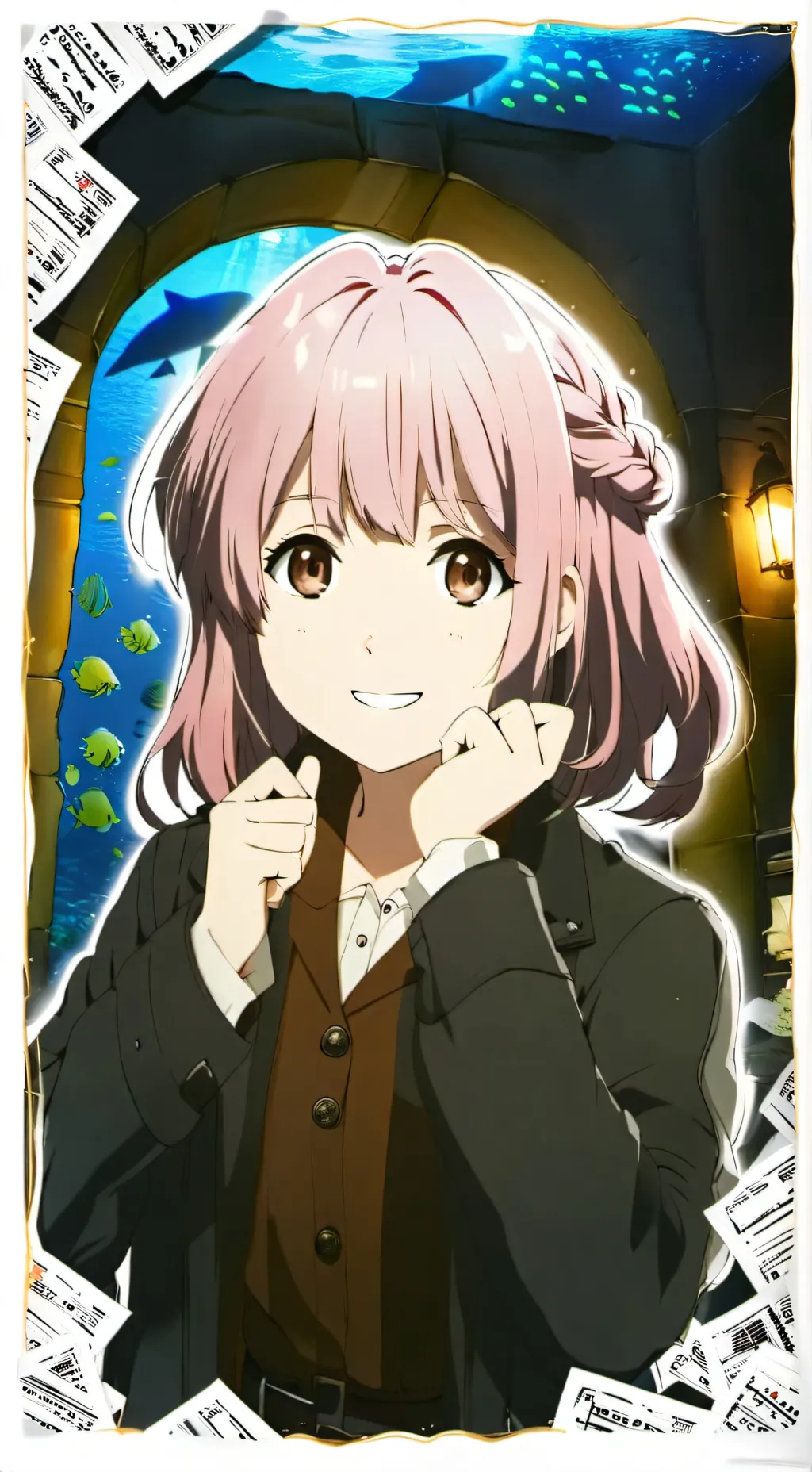 ai character: Evelyn Boswell  background