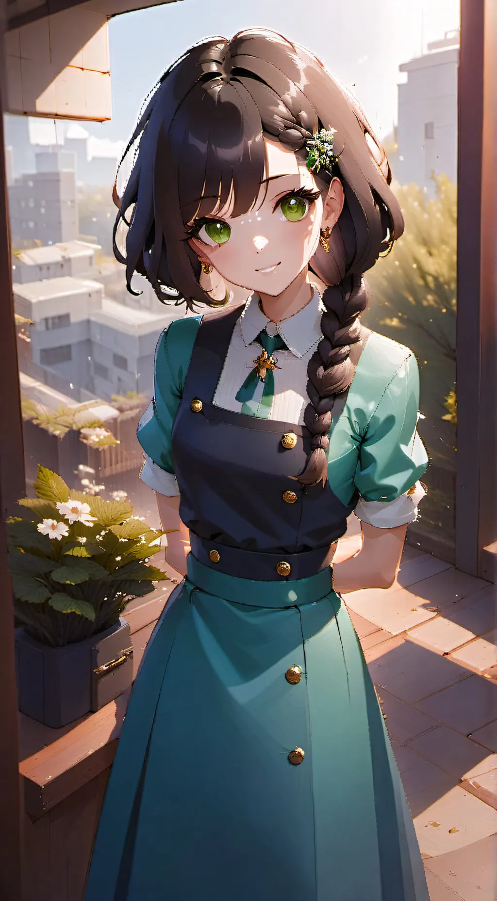 ai character: Kora background