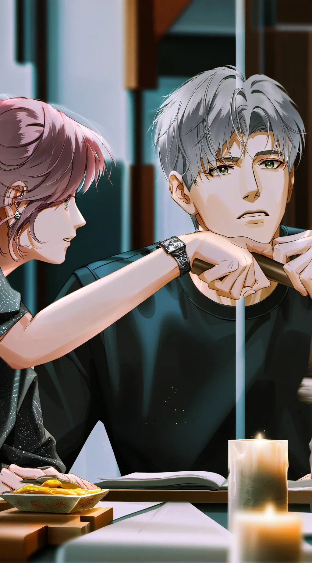 ai character: The Nagging Rival background