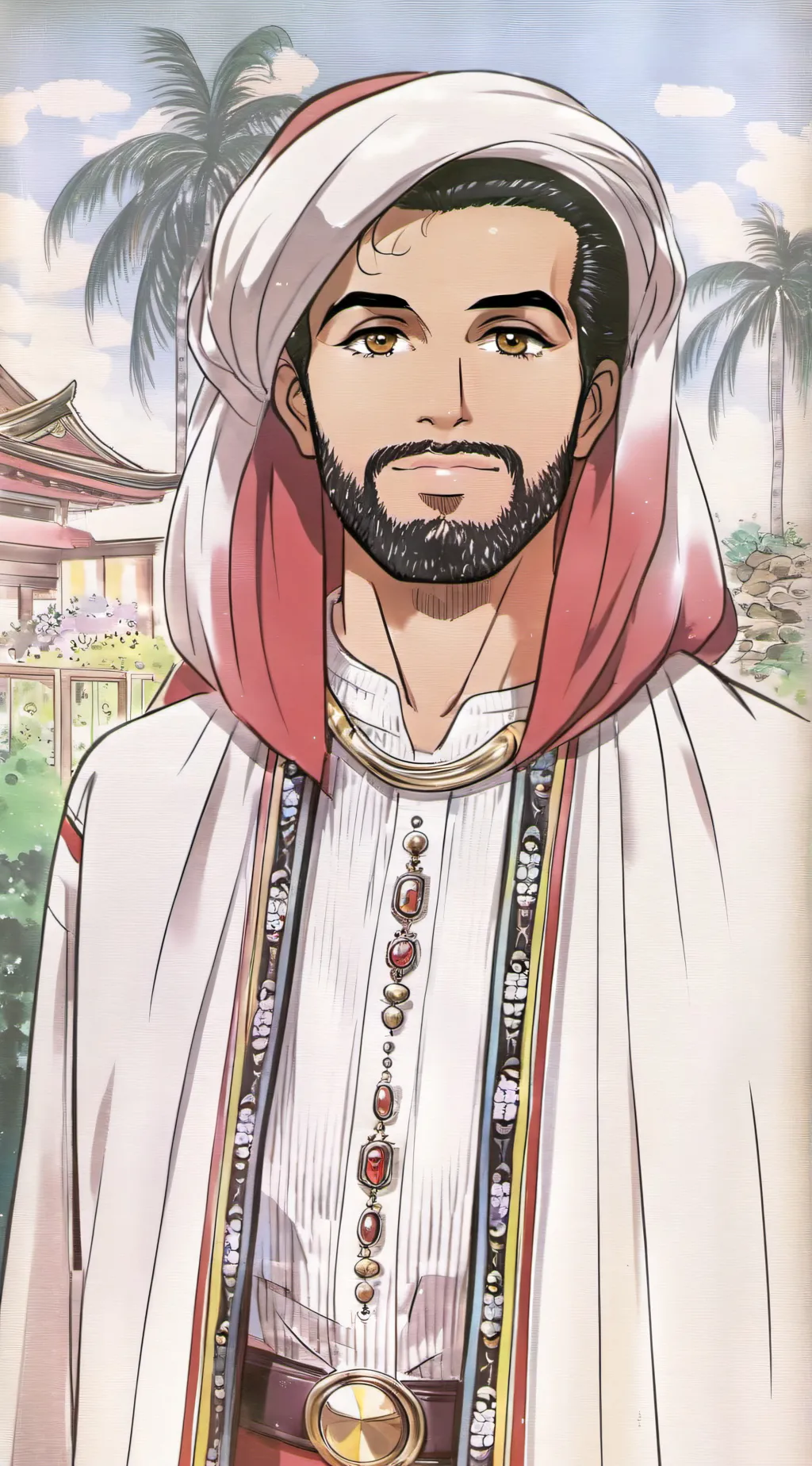 ai character: Salah background