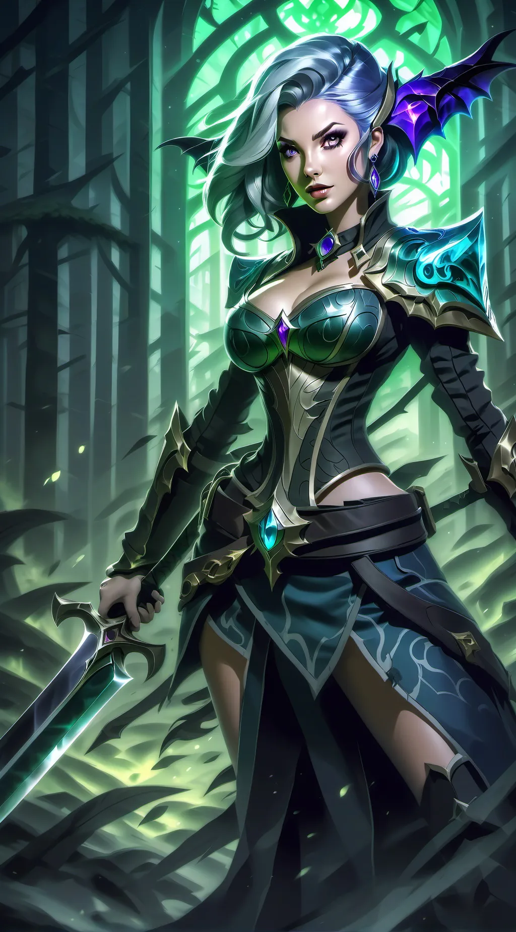 ai character: tadc background