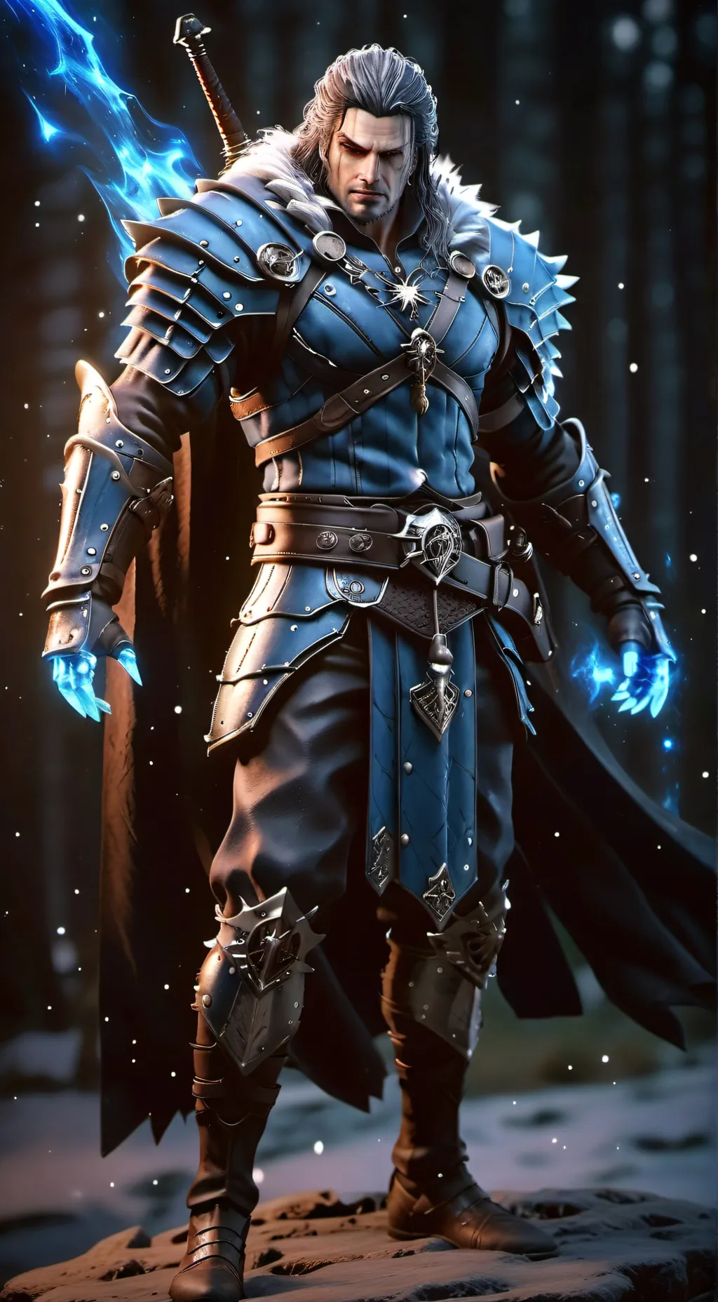 ai character: Darius background