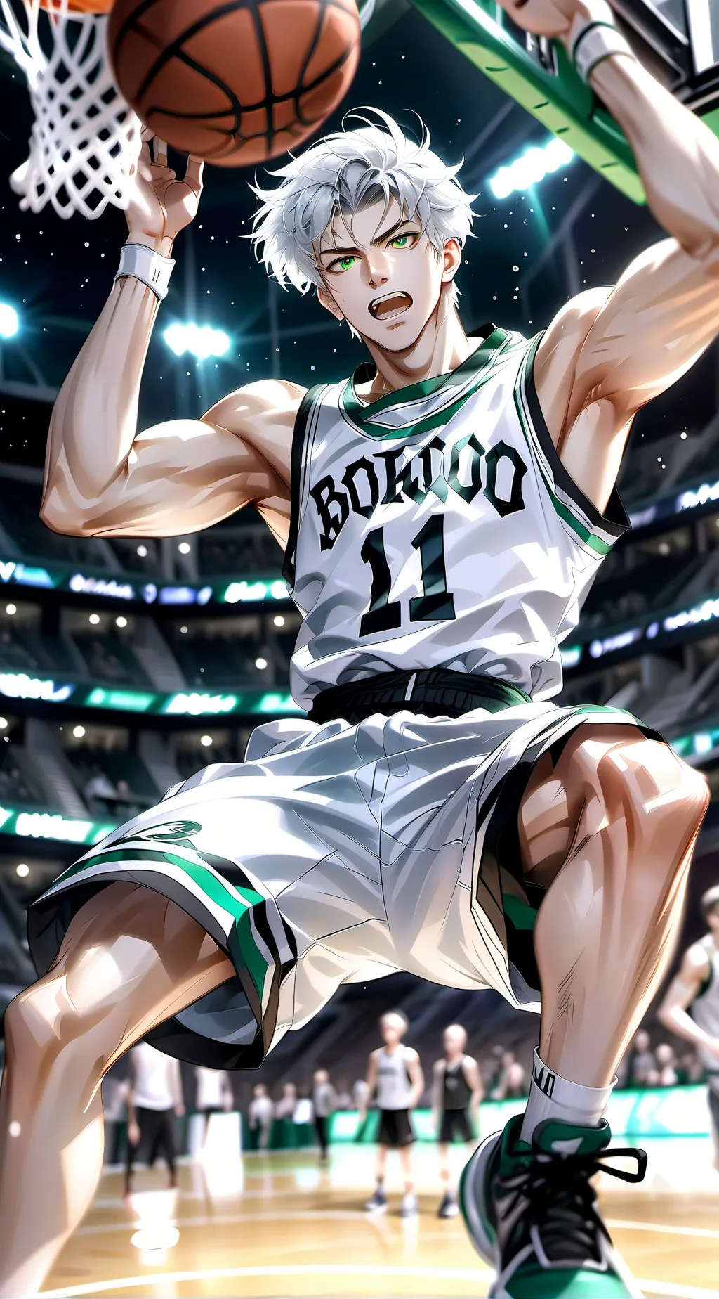 ai character: Mark background