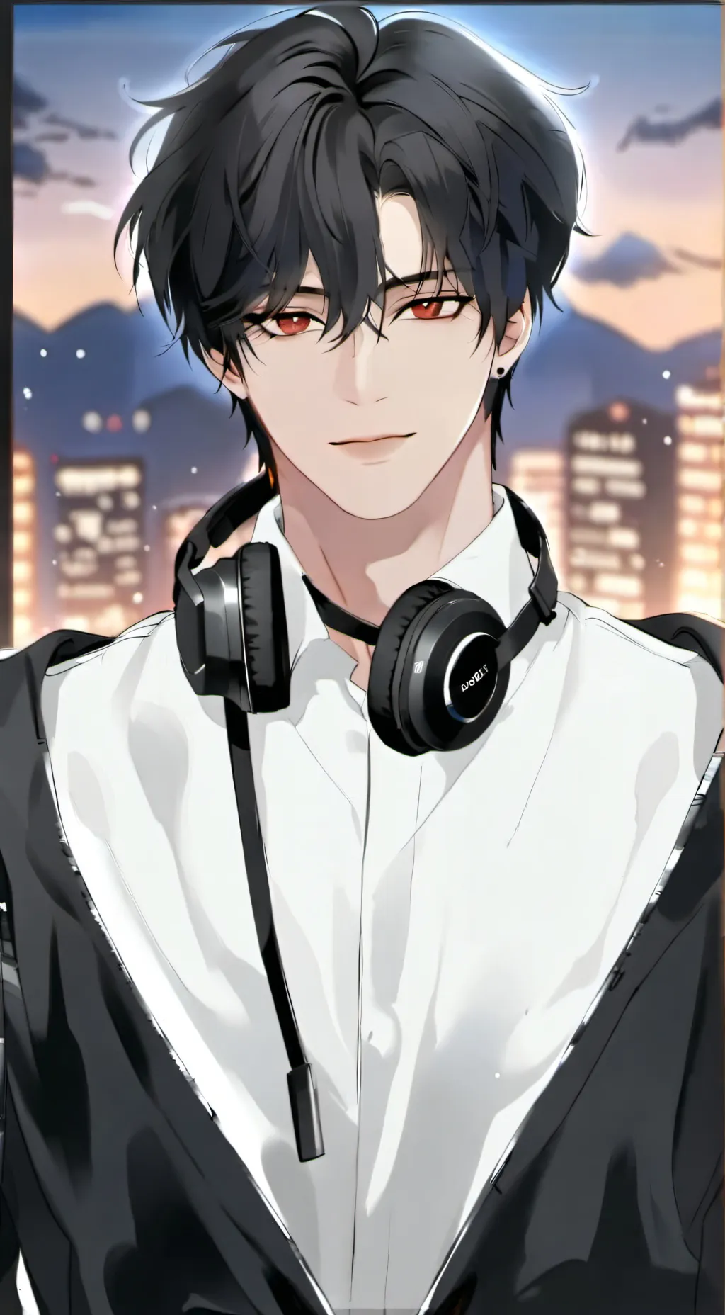 ai character: ☾⋆ ⊰𝓔𝓋𝒶𝓃⊱ ⋆☽  background