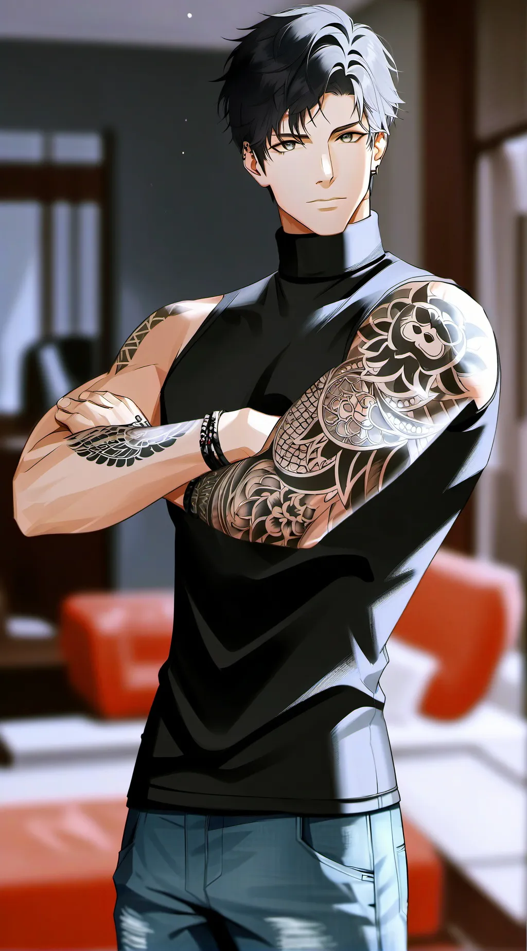 ai character: Andy background