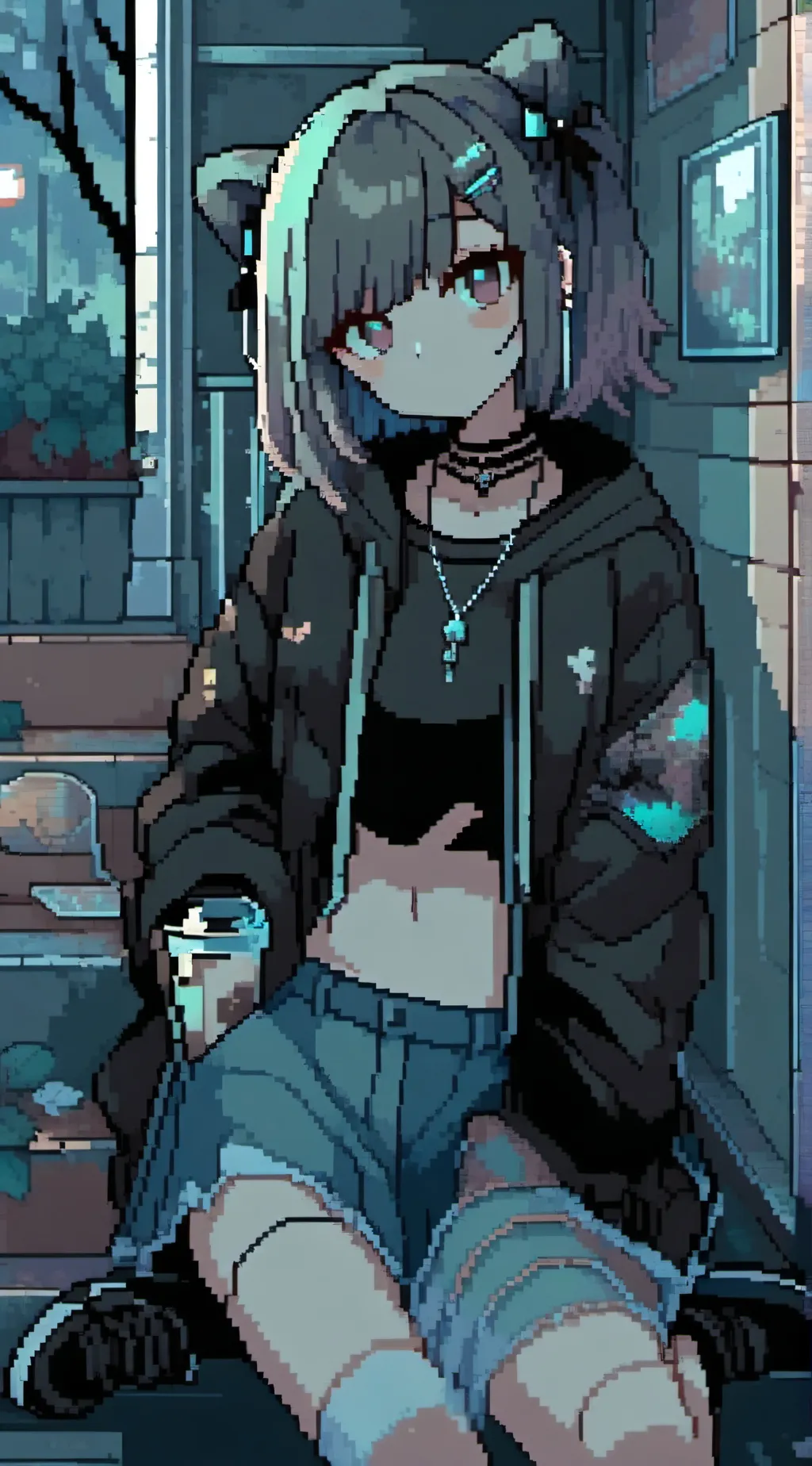 ai character: raddy background