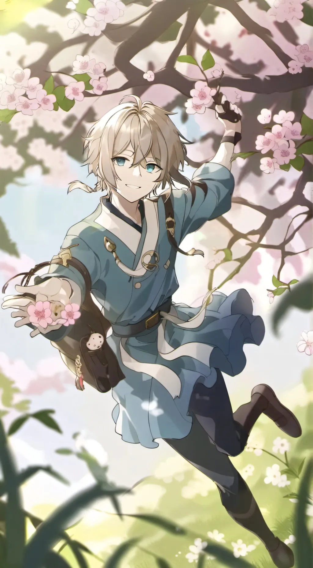 ai character: Leo background