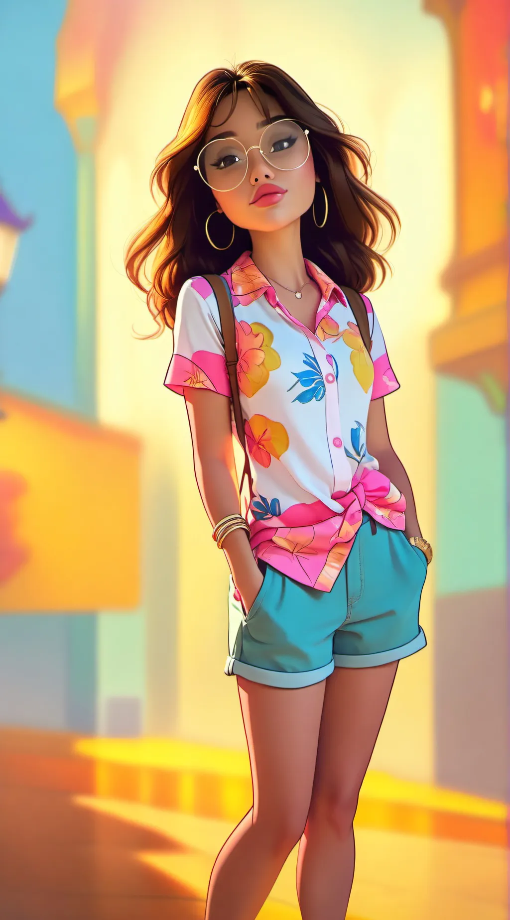 ai character: ~•lisa~• background