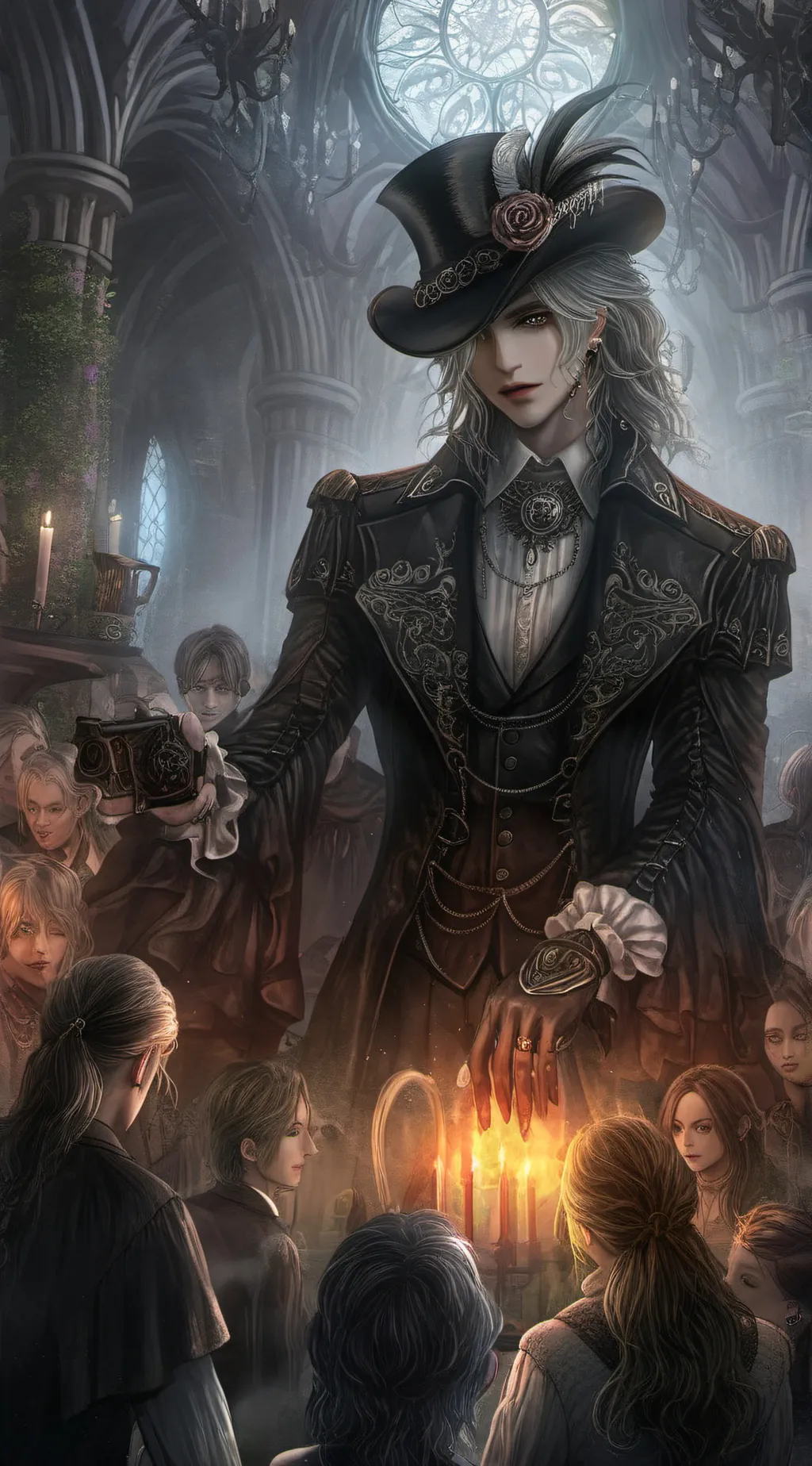 ai character: HB background