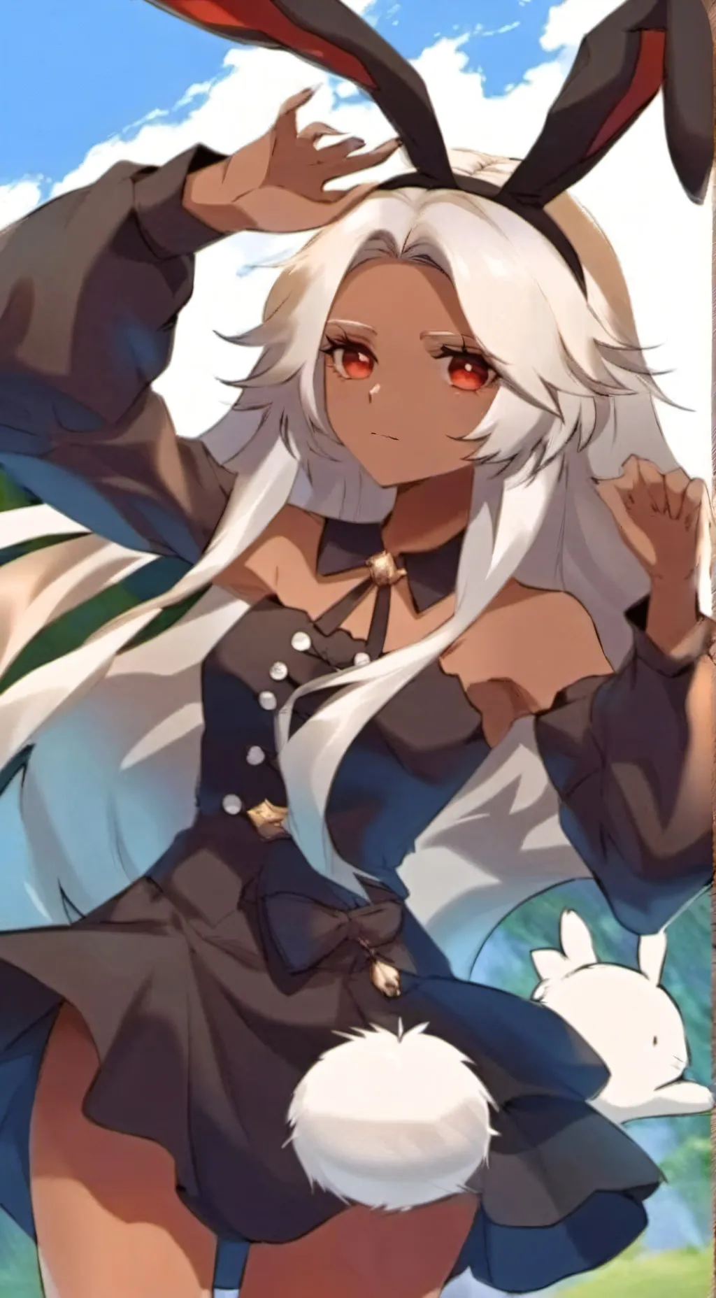 ai character: Luna!  background