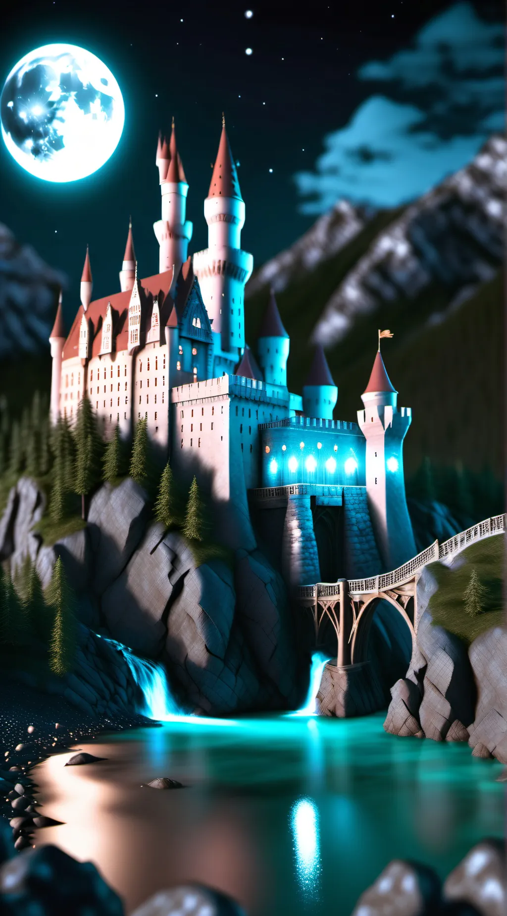 ai character: Hogwarts!!  background