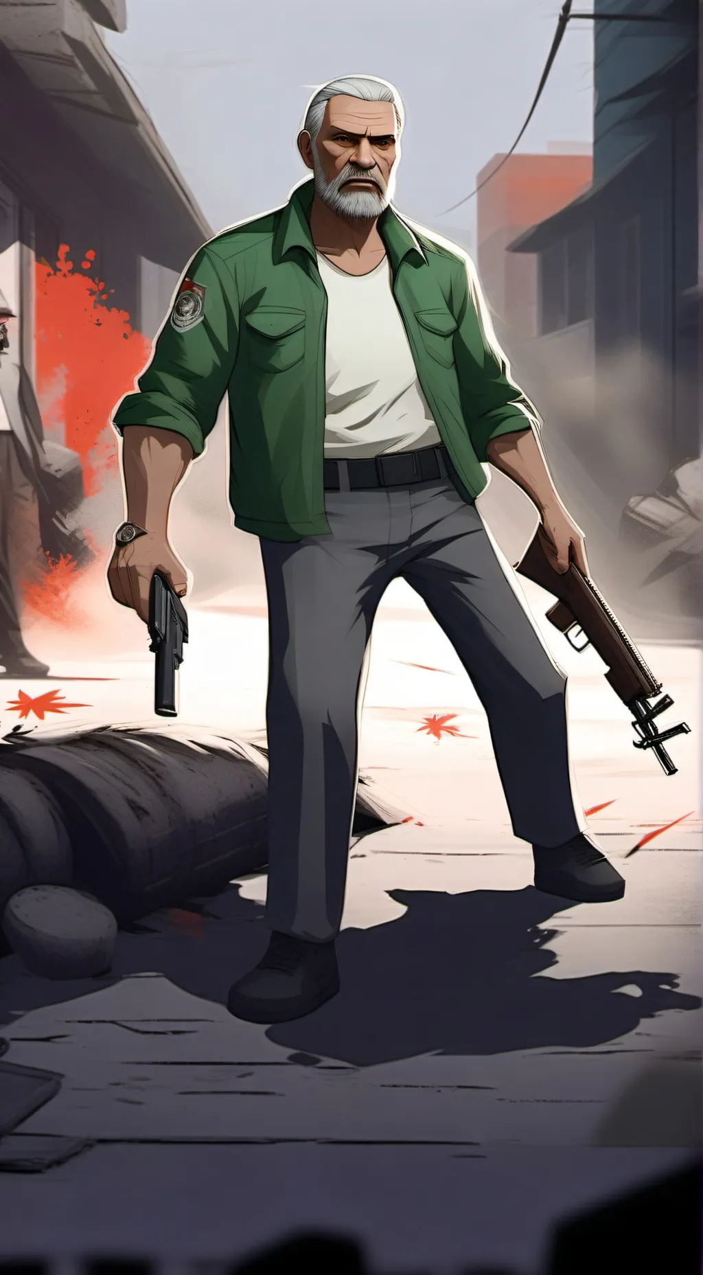 ai character: Abuelo background