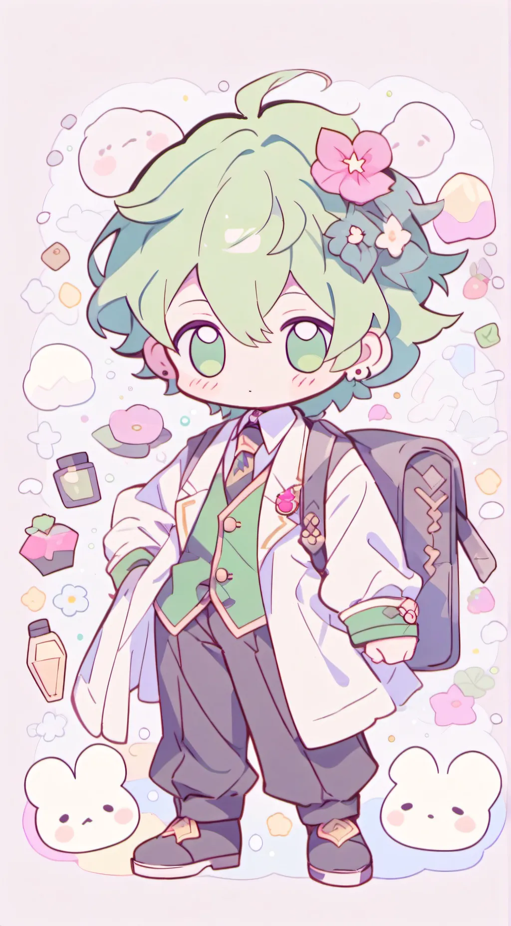 ai character: sprunki background