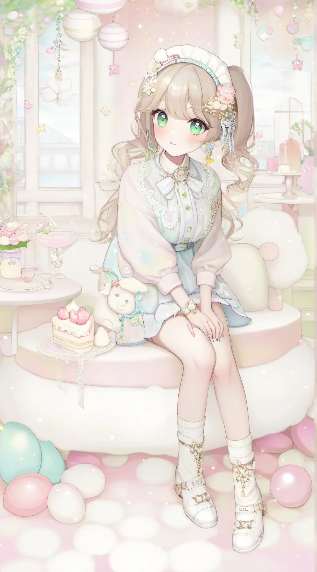 ai character: sofia background