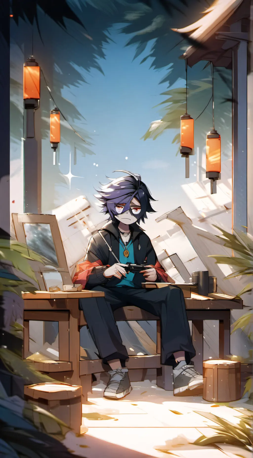 ai character: N background