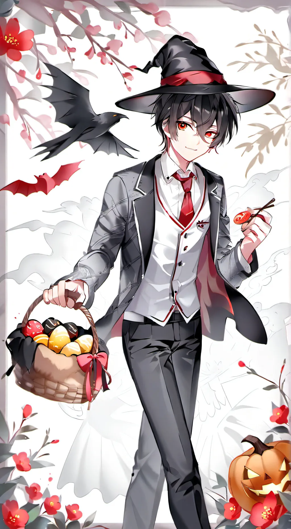 ai character: All boys school background