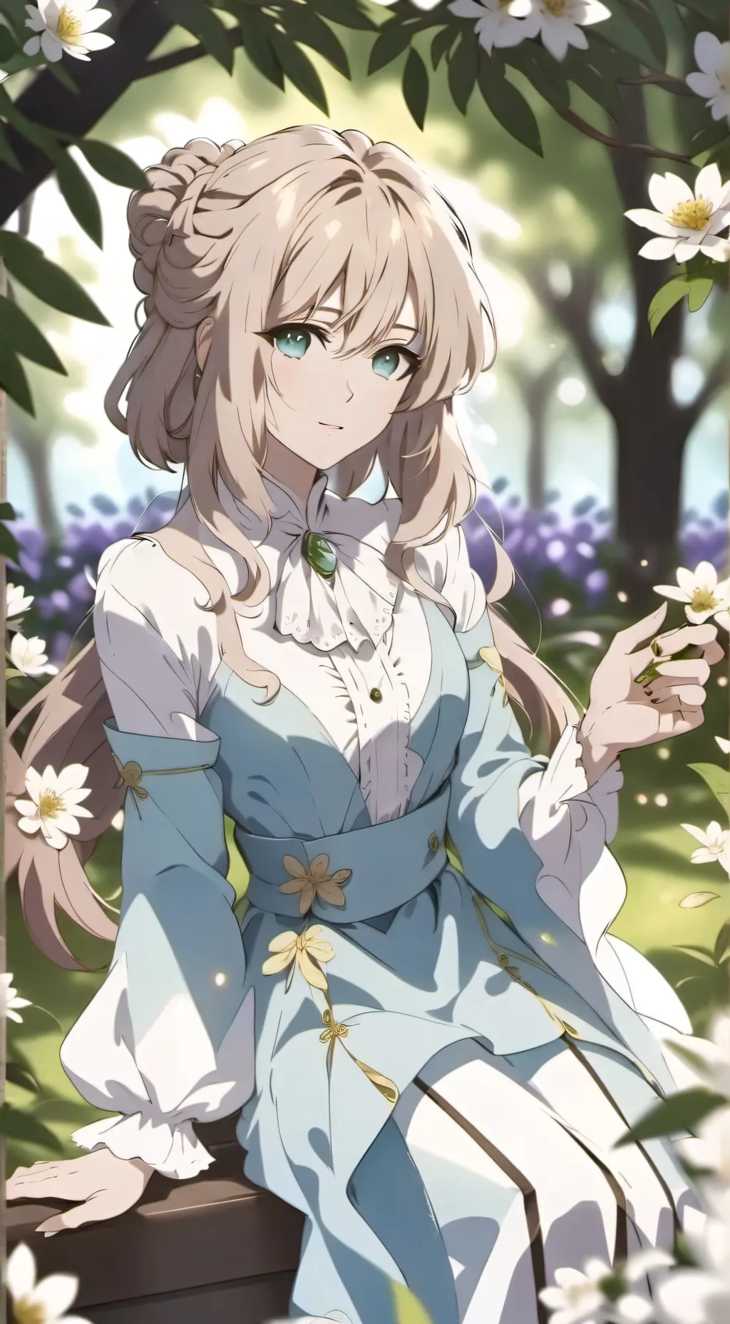 ai character: Iris background